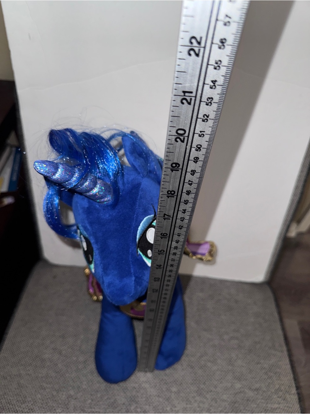 Unicorn Pegasus 2015 Build a Bear My Little Pony Princess Luna with Skirt 18. - Picture 15 of 15
